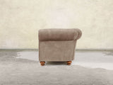 Jasper 4 Seat Chesterfield Sofa In Mocha Vintage Velvet