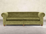 Jasper 4 Seat Chesterfield Sofa In Spring Meadow Vintage Velvet