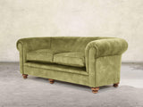Jasper 4 Seat Chesterfield Sofa In Spring Meadow Vintage Velvet