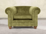 Jasper Chesterfield Chair In Spring Meadow Vintage Velvet