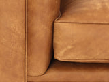 Jasper Chesterfield Chair In Camel Soft 'n' Easy Leather