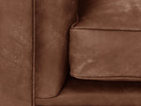 Jasper Chesterfield Chair In Hazel Soft 'n' Easy Leather
