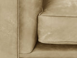 Jasper Chesterfield Chair In Oyster Soft 'n' Easy Leather
