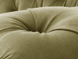 Oskar 2 Seat Chesterfield Sofa In Moss Lush Velvet
