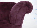 Oskar 3 Seat Chesterfield Sofa In Imperial Vintage Velvet