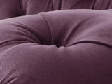 Oskar 4 Seat Chesterfield Sofa In Grape Lush Velvet