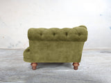 Oskar Chesterfield Snuggler In Spring Meadow Vintage Velvet