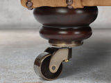 Alfred Chesterfield Chair In Tan Vintage Leather