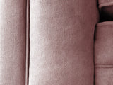 Arthur 2 Seat Chesterfield Sofa In Pink Lush Velvet