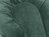 Arthur 3 Seat Chesterfield Sofa In Aqua Lush Velvet