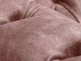 Arthur 3 Seat Chesterfield Sofa In Dusky Pink Vintage Velvet