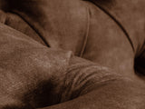 Arthur 3 Seat Chesterfield Sofa In Hickory Vintage Velvet