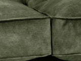 Arthur 3 Seat Chesterfield Sofa In Jade Vintage Velvet