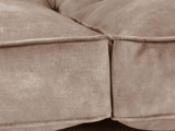 Arthur 3 Seat Chesterfield Sofa In Mocha Vintage Velvet