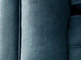 Arthur 4 Seat Chesterfield Sofa In Blue Lush Velvet