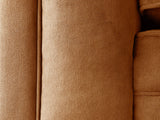 Arthur 4 Seat Chesterfield Sofa In Burnt Orange Lush Velvet