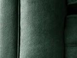 Arthur 4 Seat Chesterfield Sofa In Dark Green Lush Velvet