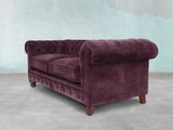Arthur 4 Seat Chesterfield Sofa In Imperial Vintage Velvet