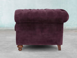 Arthur 4 Seat Chesterfield Sofa In Imperial Vintage Velvet