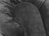 Arthur 4 Seat Chesterfield Sofa In Nickel Lush Velvet