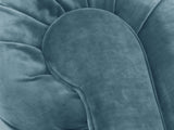 Arthur 4 Seat Chesterfield Sofa In Sky Lush Velvet