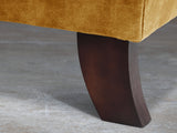 Arthur Chesterfield Chair In Gold Vintage Velvet