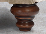 Arthur Chesterfield Chair In Mocha Vintage Velvet
