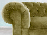 Arthur Chesterfield Chair In Spring Meadow Vintage Velvet