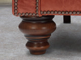 Arthur Extra Large Chesterfield Sofa In Bronze Vintage Leather