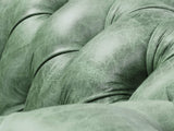 Arthur Extra Large Chesterfield Sofa In Green Vintage Leather