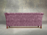 Darcy 2 Seat Chesterfield Sofa In Imperial Vintage Velvet