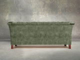 Darcy 2 Seat Chesterfield Sofa In Jade Vintage Velvet