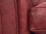 Darcy 4 Seat Chesterfield Sofa In Cardinal Ol' School Leather