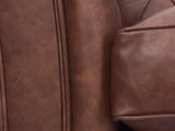 Darcy 4 Seat Chesterfield Sofa In Conker Ol' School Leather