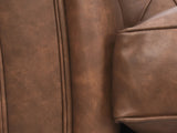 Darcy 4 Seat Chesterfield Sofa In Hazelwood Ol' School Leather