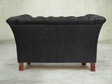Darcy Chesterfield Snuggler In Coal Ol' School Leather