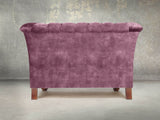 Darcy Chesterfield Snuggler In Imperial Vintage Velvet