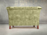 Darcy Chesterfield Snuggler In Spring Meadow Vintage Velvet
