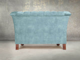 Darcy Chesterfield Snuggler In Summer Mist Vintage Velvet