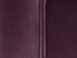 Elsa 2 Seat Chesterfield Sofa In Grape Lush Velvet
