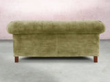 Elsa 2 Seat Chesterfield Sofa In Spring Meadow Vintage Velvet