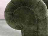 Elsa 3 Seat Chesterfield Sofa In Jade Vintage Velvet