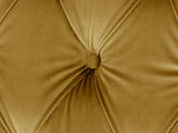 Elsa Bigger 3 Seat Chesterfield Sofa In Golden Lush Velvet