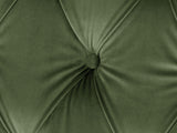Elsa Bigger 3 Seat Chesterfield Sofa In Pine Lush Velvet