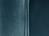 Elsa Snug 2 Seat Chesterfield Sofa In Blue Lush Velvet