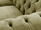 Flora 2 Seat Chesterfield Sofa In Spring Meadow Vintage Velvet