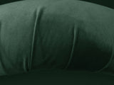 Flora 4 Seat Chesterfield Sofa In Dark Green Lush Velvet
