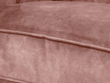Flora 4 Seat Chesterfield Sofa In Dusky Pink Vintage Velvet