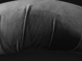 Flora 4 Seat Chesterfield Sofa In Jet Black Lush Velvet