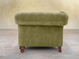 Flora 4 Seat Chesterfield Sofa In Spring Meadow Vintage Velvet